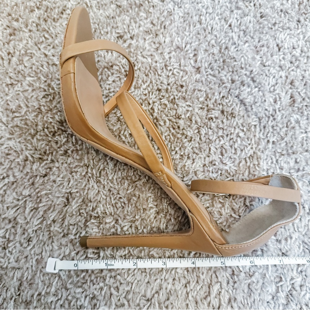 Tony Bianco Atkins Heels – Nude Skin Leather, Size 9, Chic & Elegant Design - Picture 12 of 14